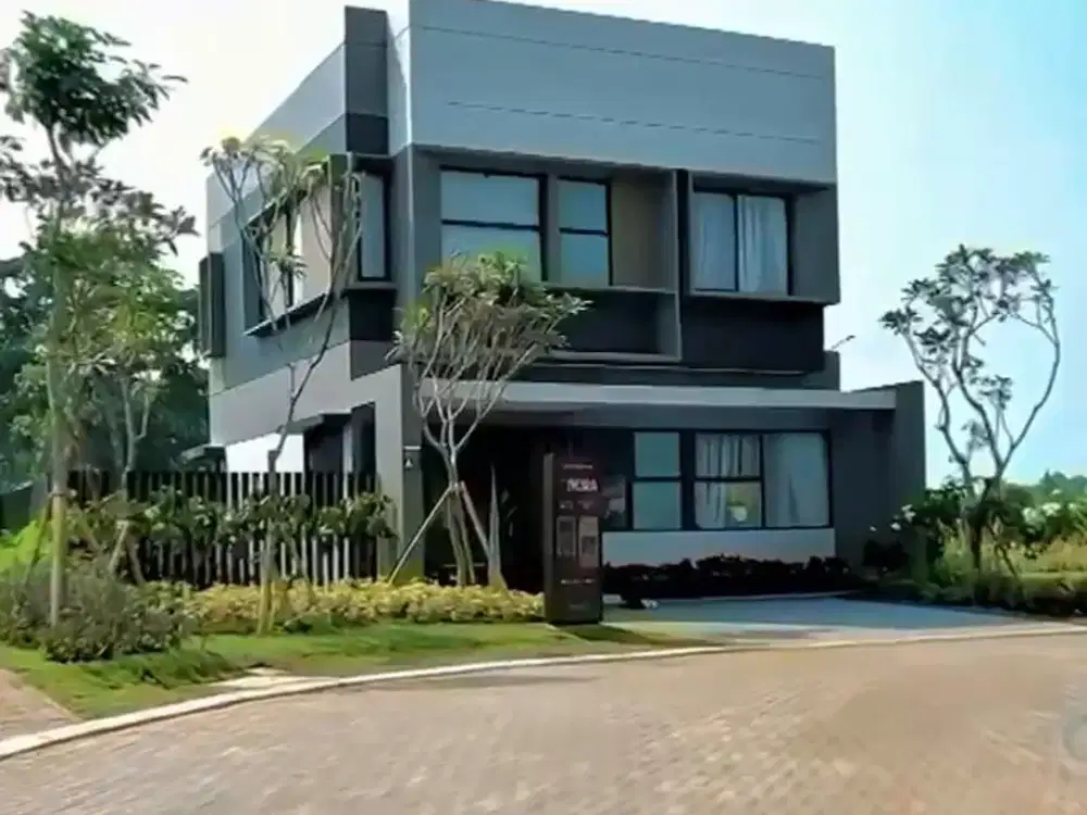 Cuma 26 Unit! Rumah Premium View Danau Langsung di Depan Clubhouse