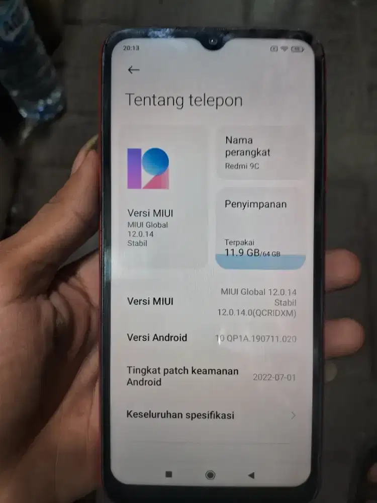 Redmi 9C 4/64 750 negoo