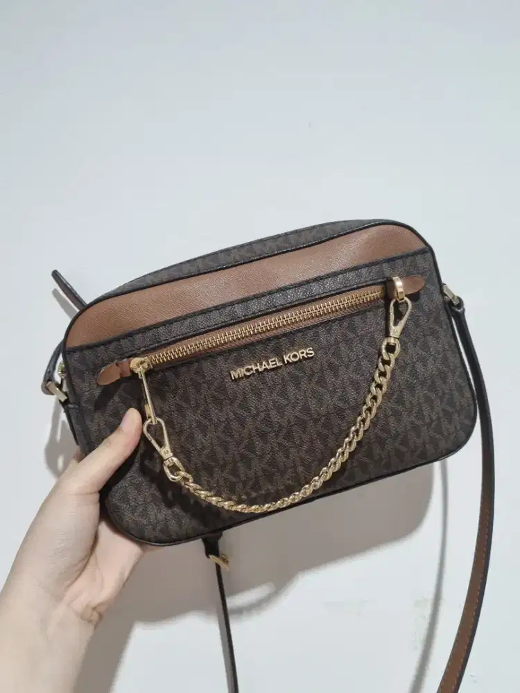 Tas Michael Kors Jet Set Crossbody Purse Ori