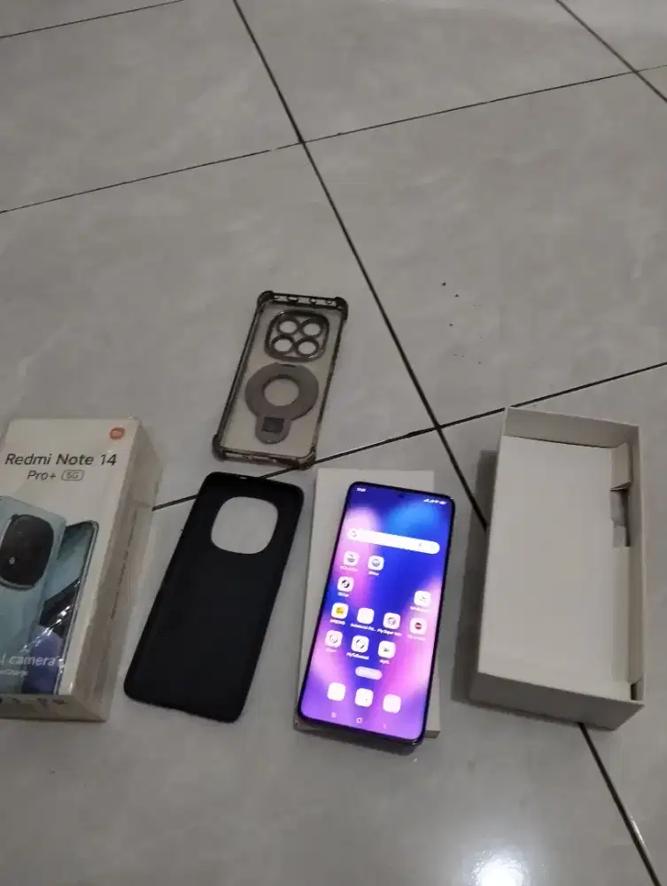 Xiomi redmi note 14 pro + 5G (12/512) Lengkap mulus