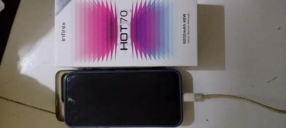 infinix hot 70 8+8/128 fullset
