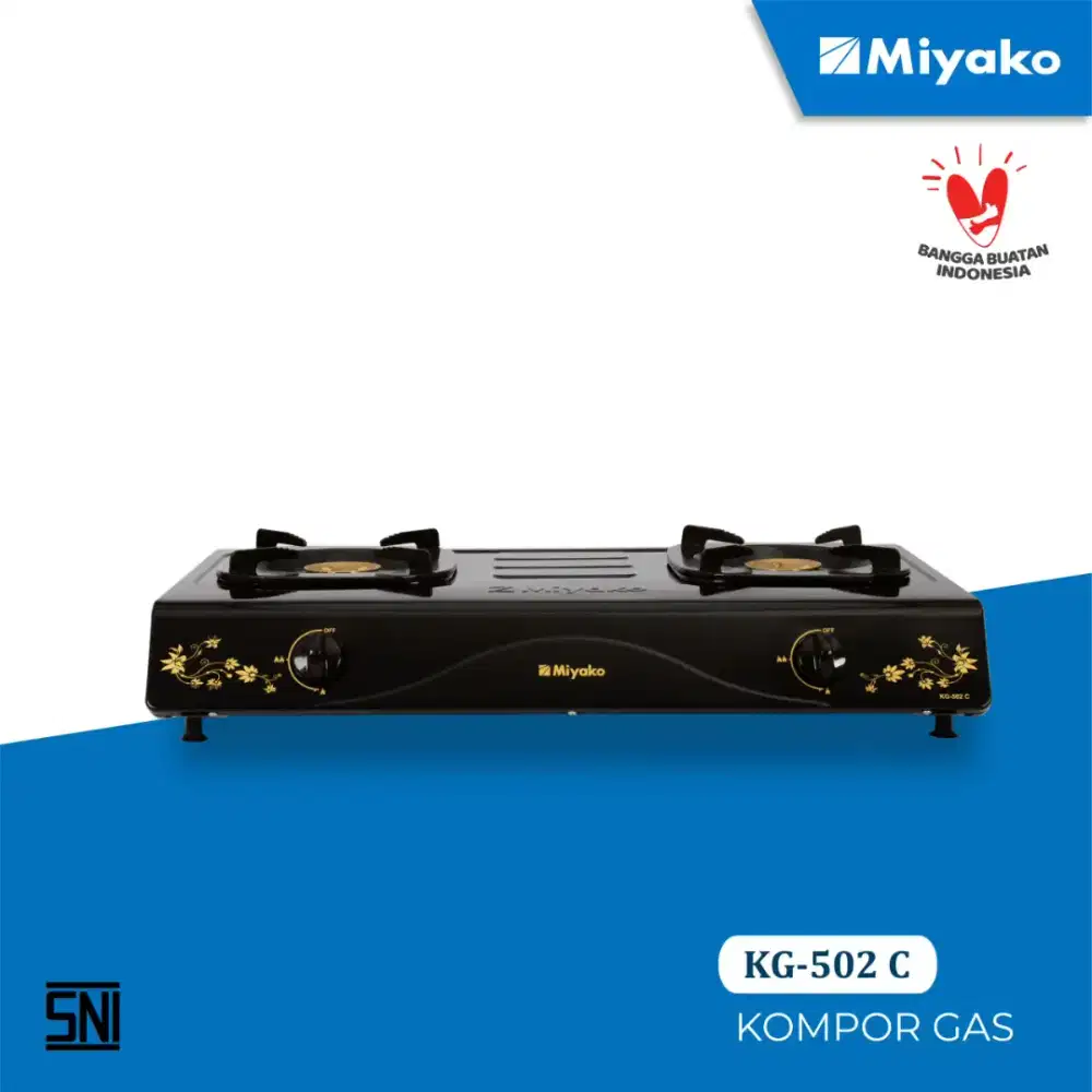 Kompor Gas Miyako 502c 2 Tungku