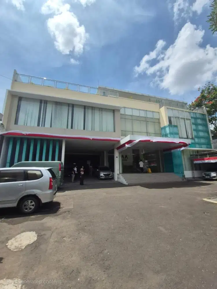 DIJUAL BANGUNAN KOMERSIAL SURABAYA PUSAT KOTA EX GEDUNG KANTOR BAGUS