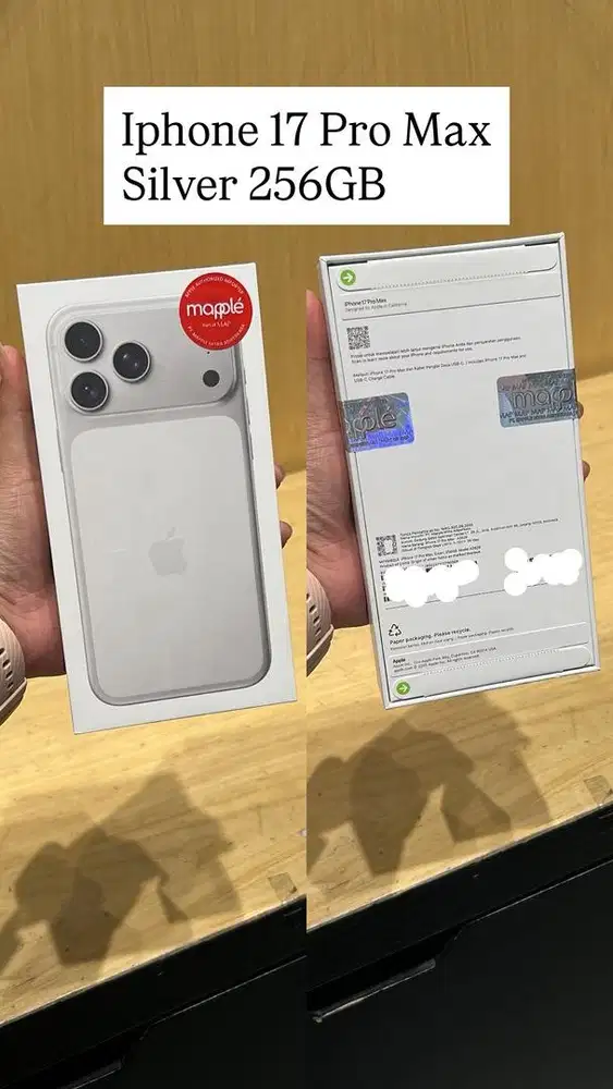 Iphone 17 Pro Max 256 (silver)