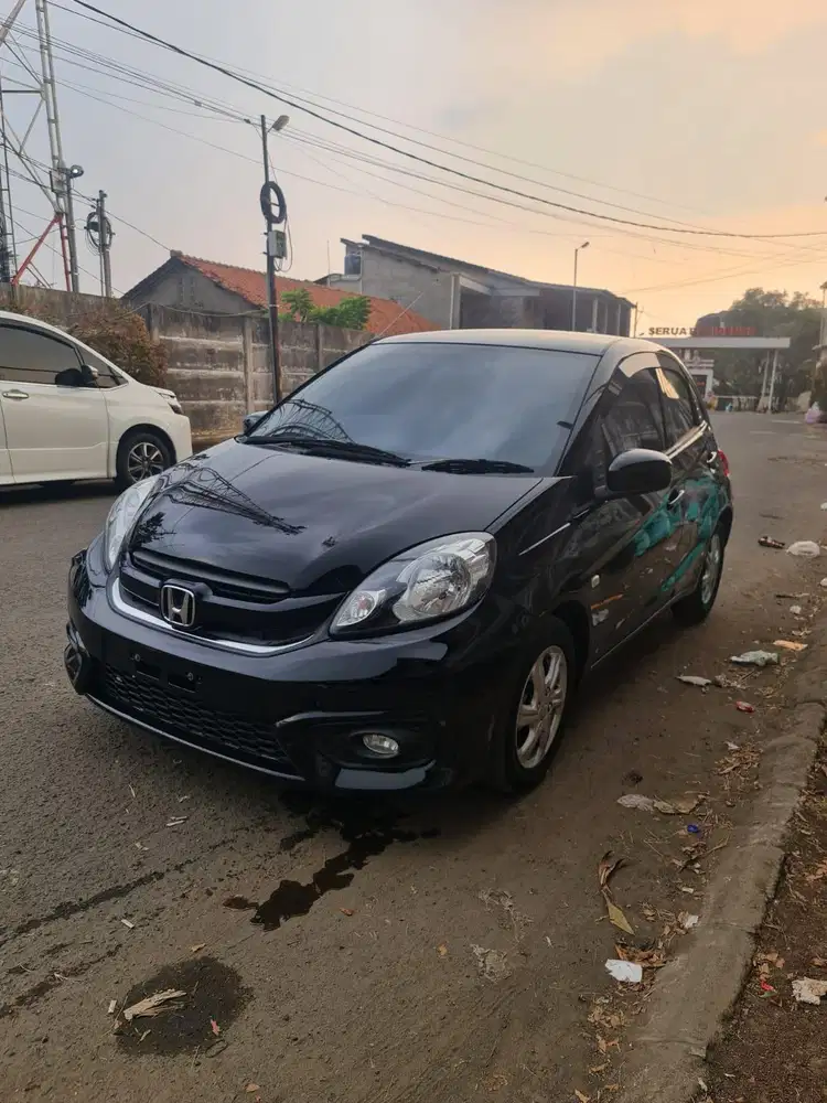 Brio E matic 2018 hitam ganteng murmer