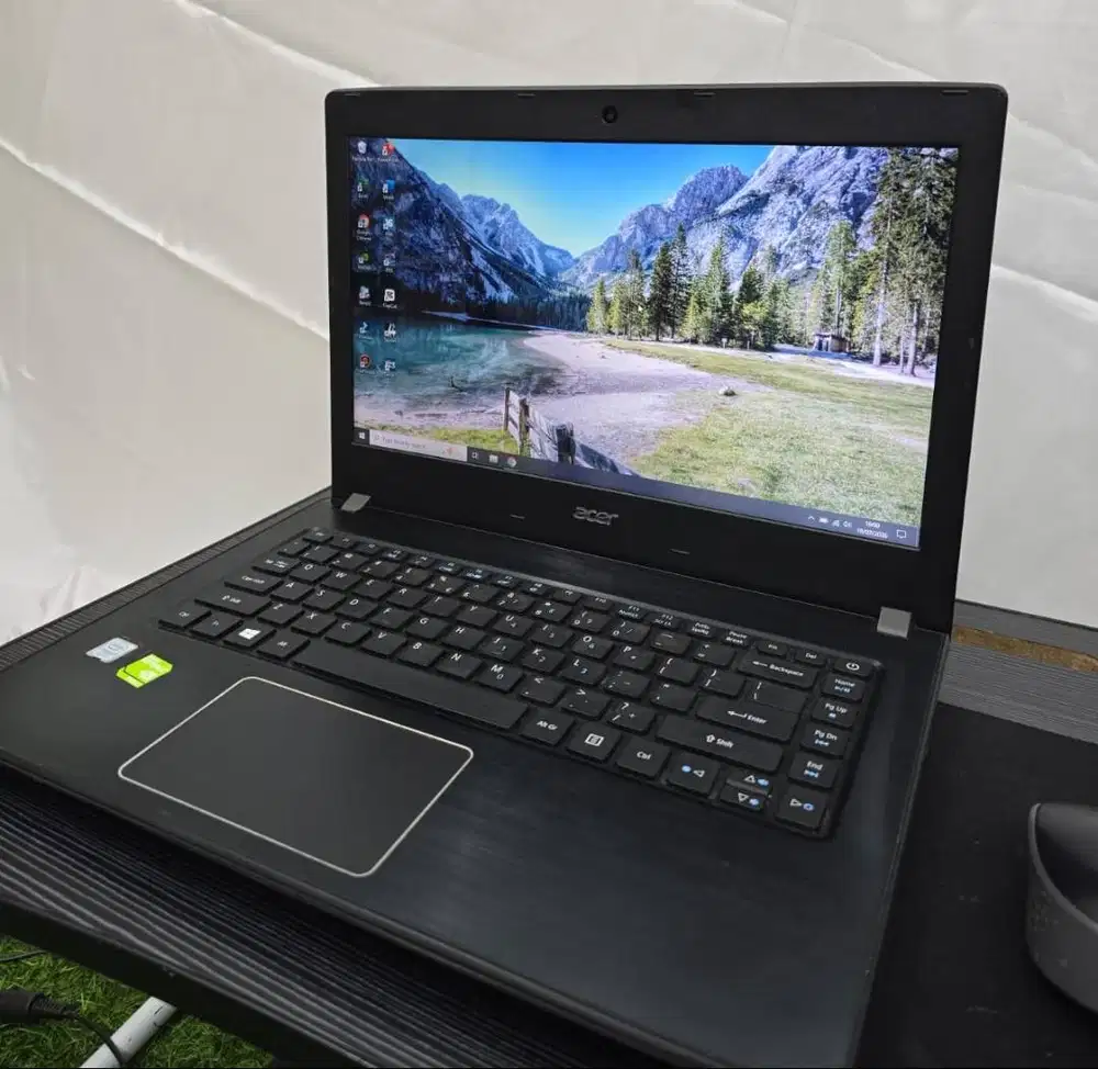 Laptop Acer Intel i7 Nvidia 940MX RAM 12GB Storage 250GB SSD + 1TB HDD