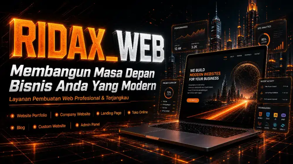 Jasa pembuatan web dan aplikasi  kebutuhan toko,gudang,perusahaan