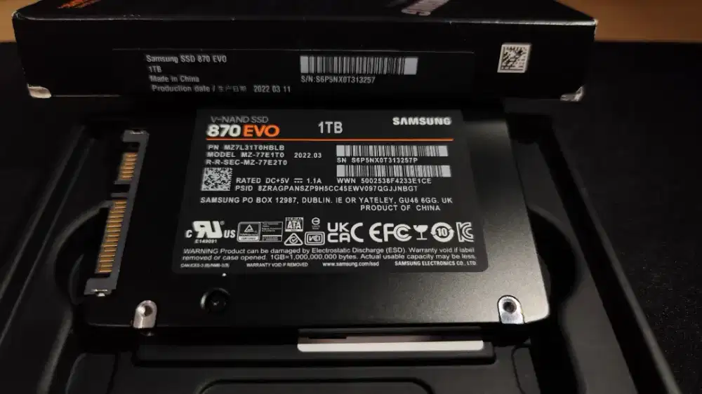 SSD SAMSUNG 870 EVO 1TB