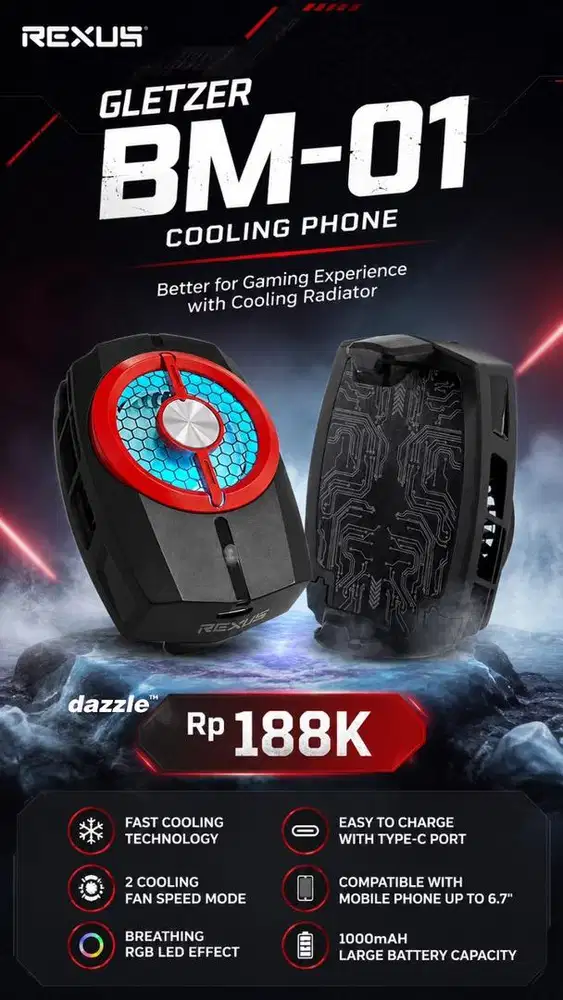 Cooler Rexus Gletzer BM-01