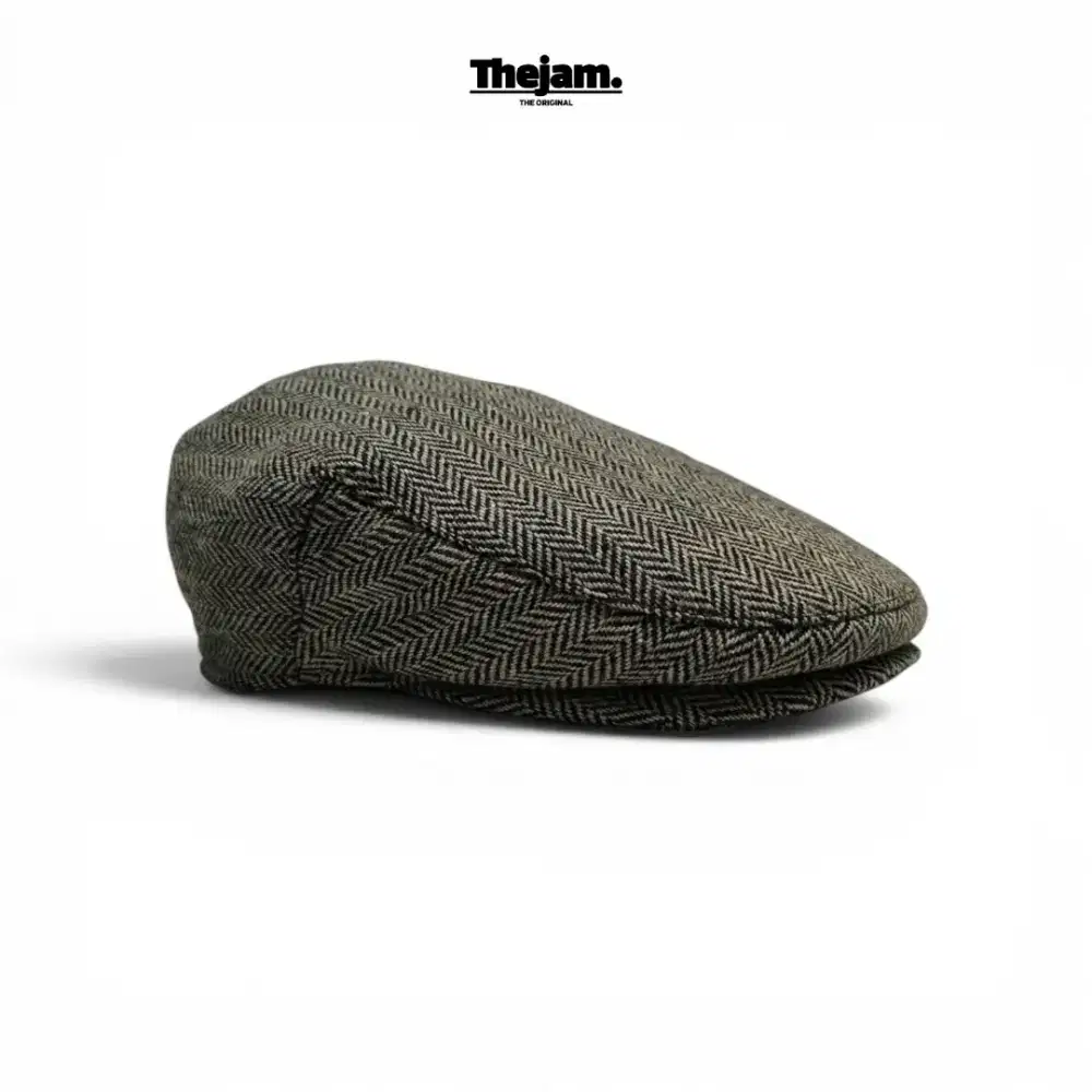 Topi klasik pria Ivy cap wool Herringbone | Topi copet | Topi Seniman