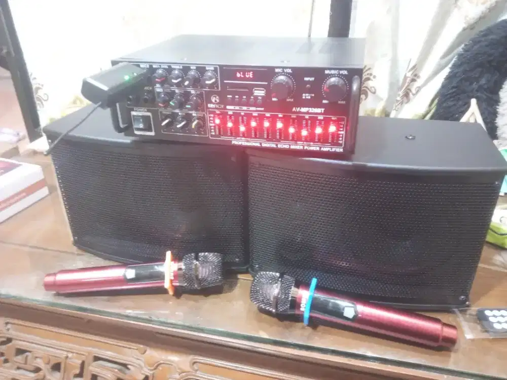 Paket lengkap Home karoke wireless
