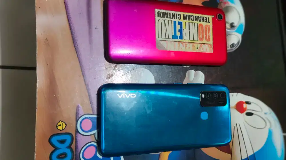 Jual HP, vivo y30i dan vivo y91c, kardus ada