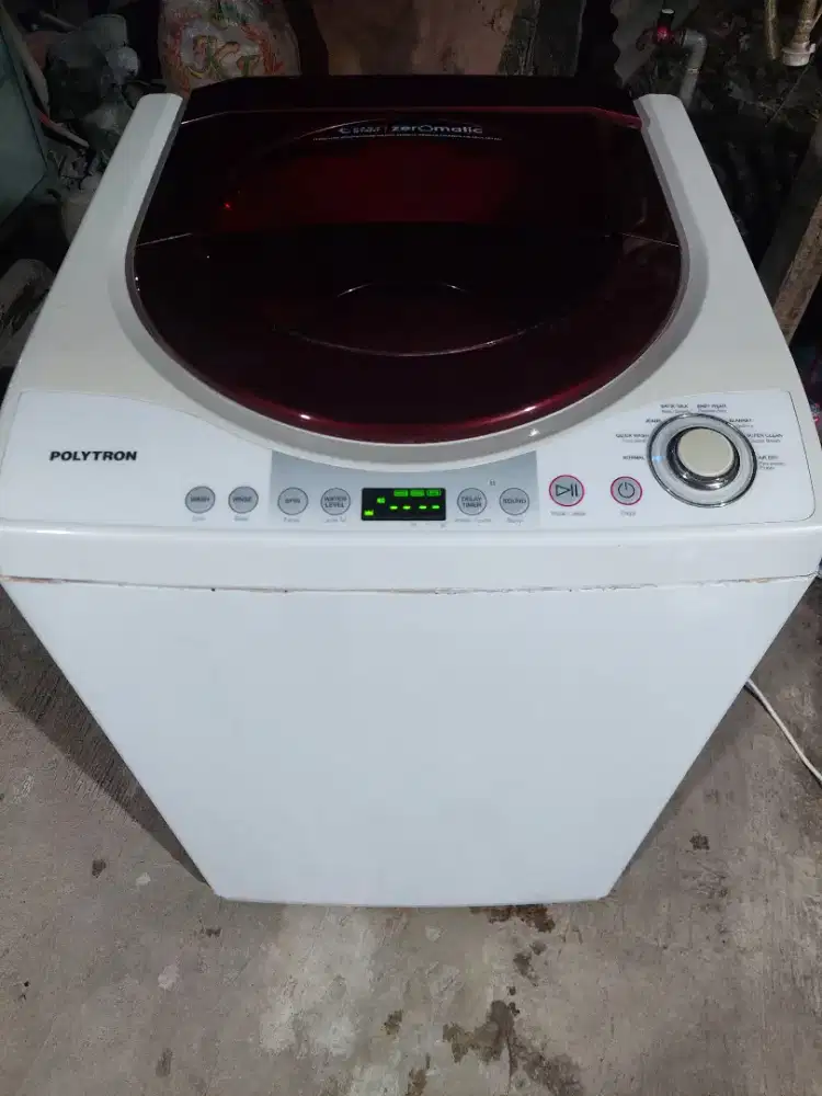 Mesin Cuci Polytron kapasitas 7,5/8kg Normal semua full otomatis