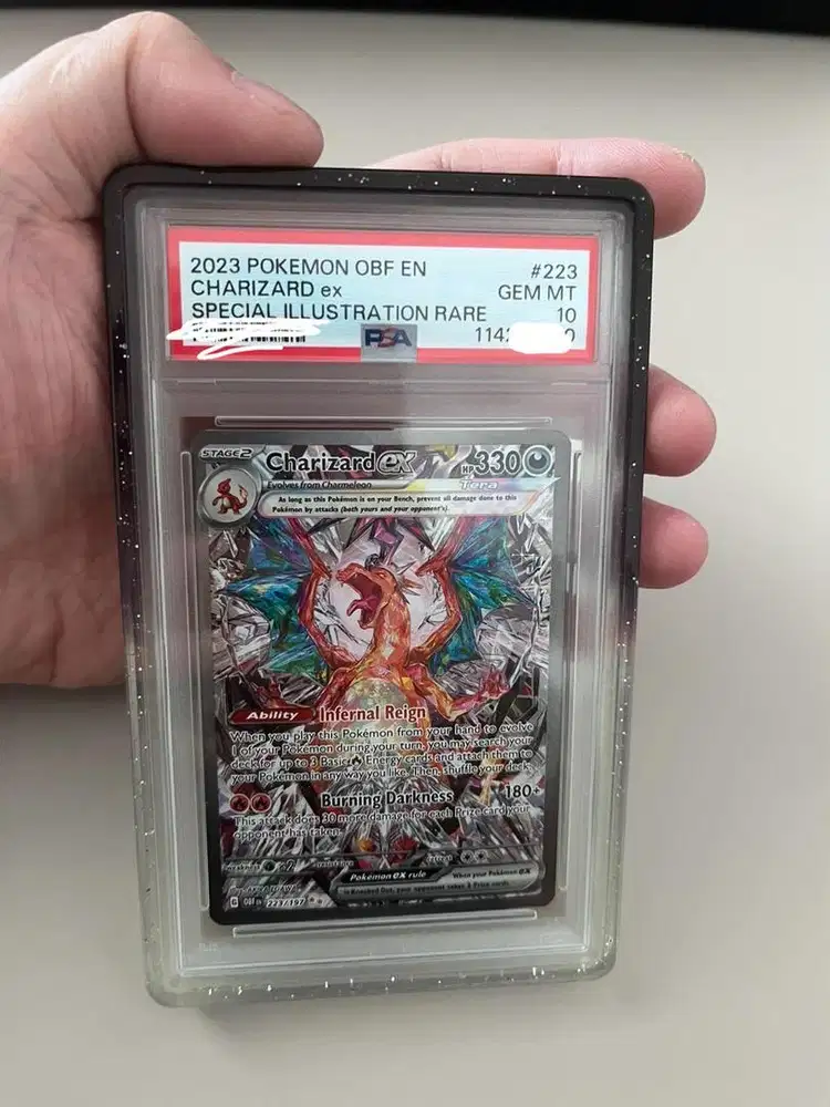 CHARIZARD OBSIDIAN PSA 10 ENGLISH VERSION