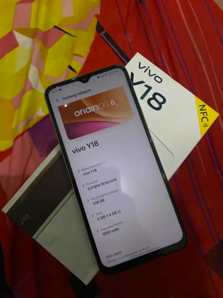 vivo y18 6/128 fullset pala casan ori nokia minus pemakaian lok Bekasi