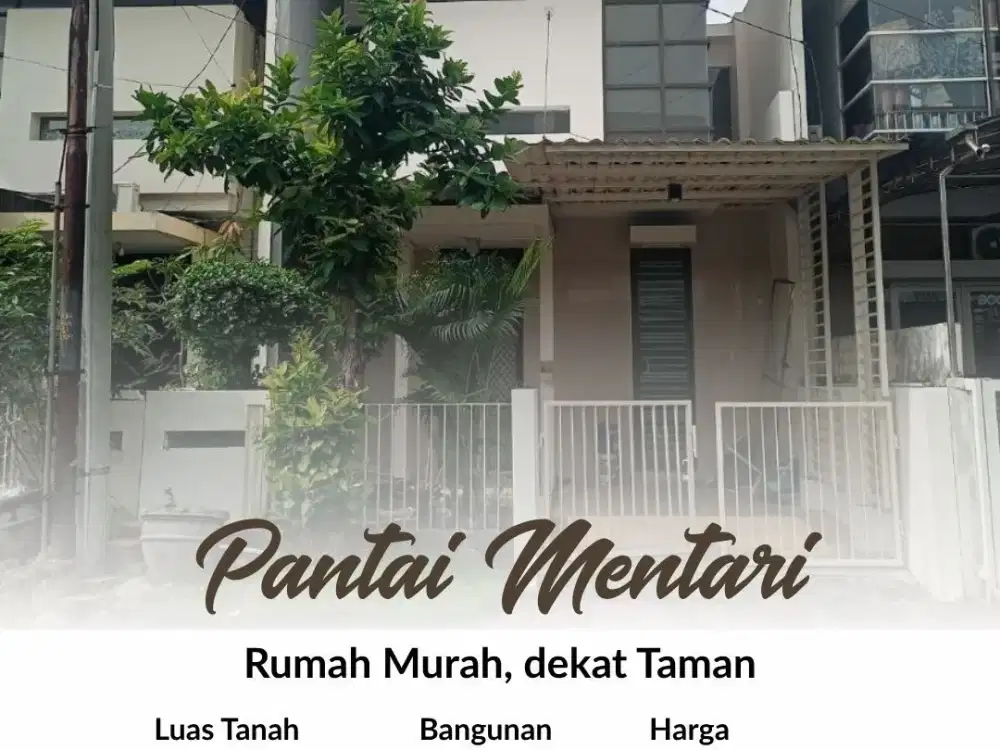 Rumah Pantai Mentari Murah