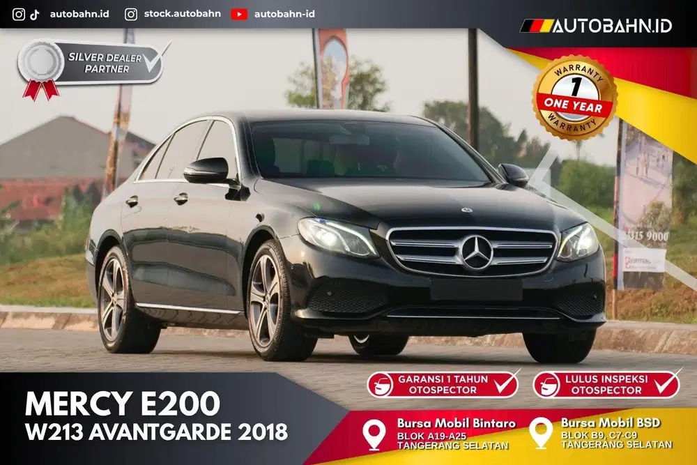 Boss is Back! Mercedes Benz E200 Avantgarde 2018 Black! E250 e300 c200
