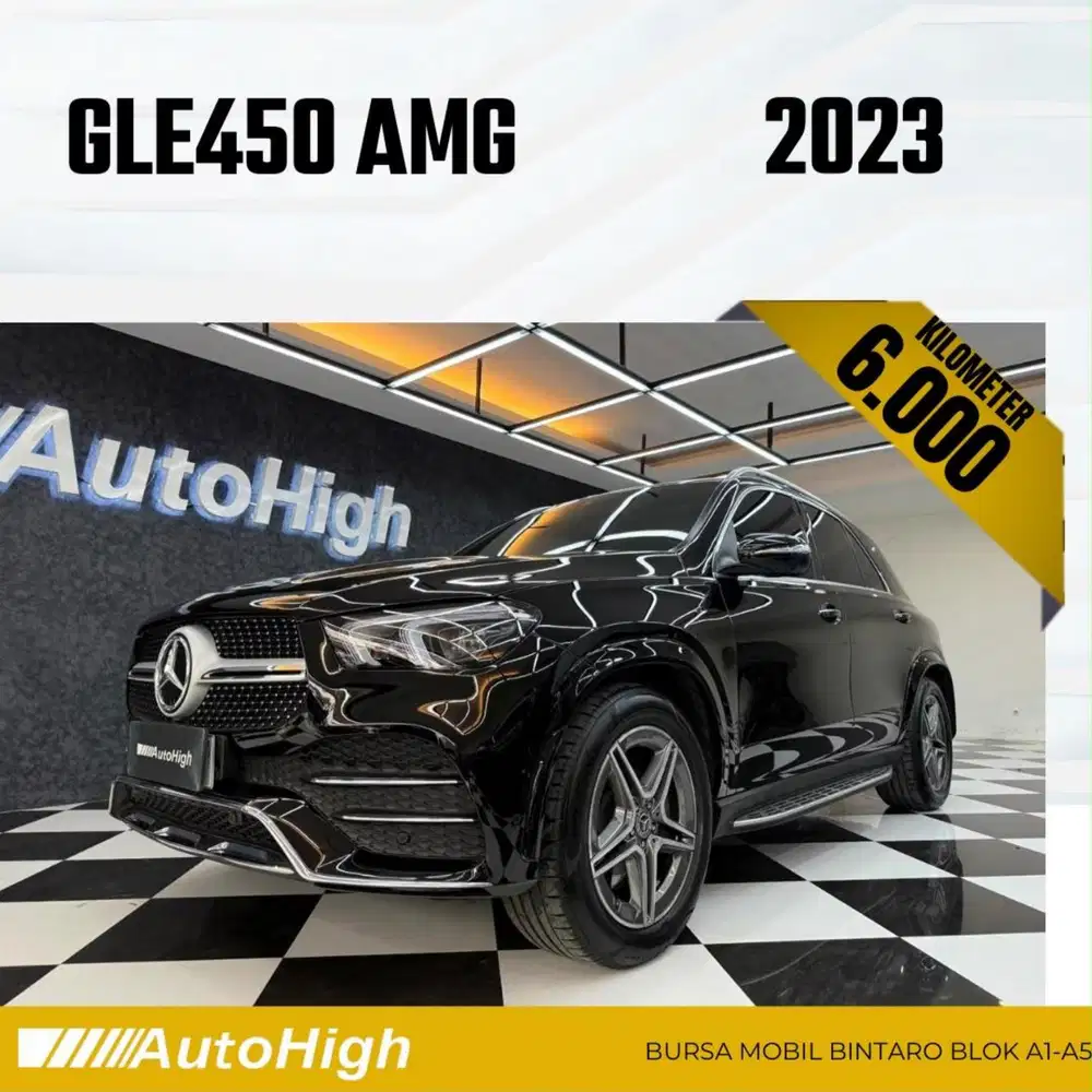 DP10% [Km6.000] GLE450 AMG 2023 Black / GLE 450 Reg 2022 #AUTOHIGH