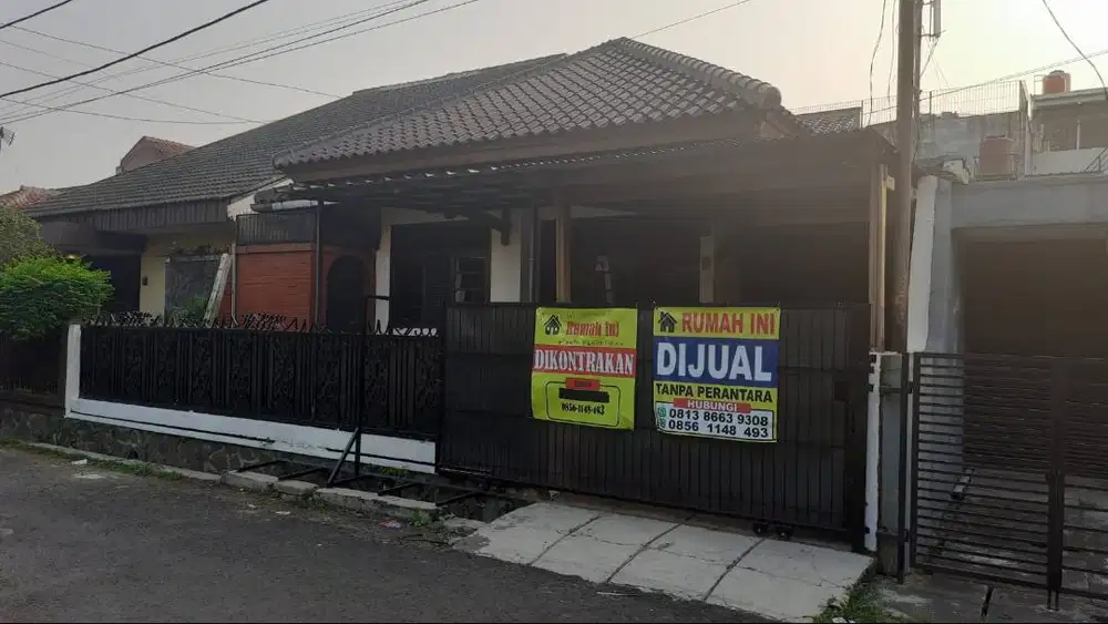 Dijual/dikontrakan rumah di guntur sari rajamantri buah batu