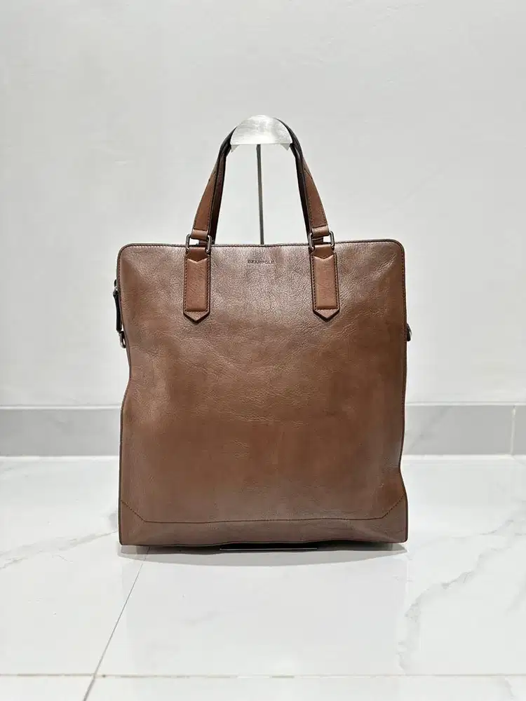 Beanpole tas kerja kulit