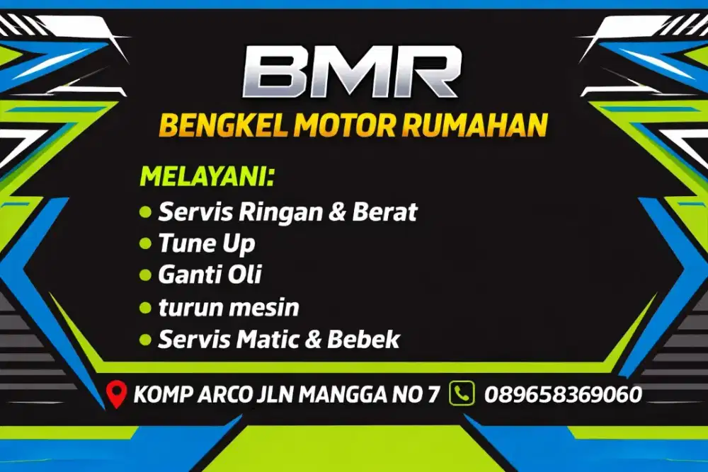 Bengkel rumahan & panggilan