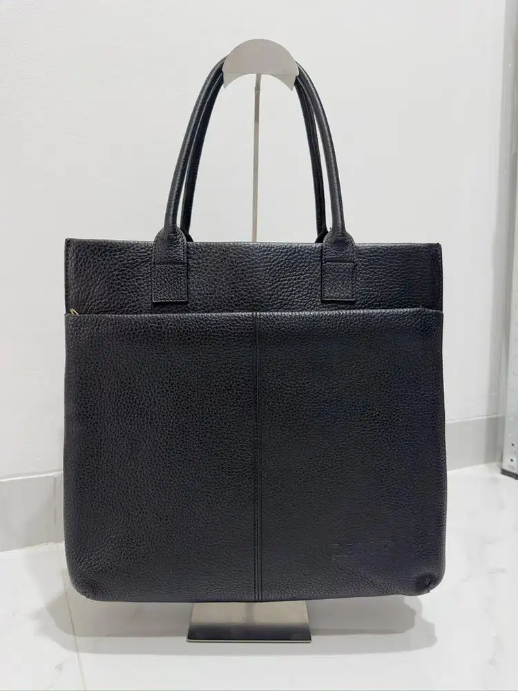 Bally tas kerja pria kulit