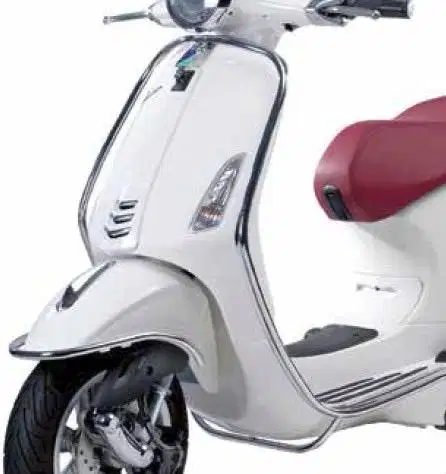 Front protection chrome original vespa untuk vespa sprint primaver