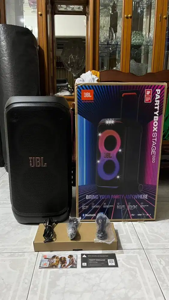 JBL PartyBox Stage 320 Fullset Original