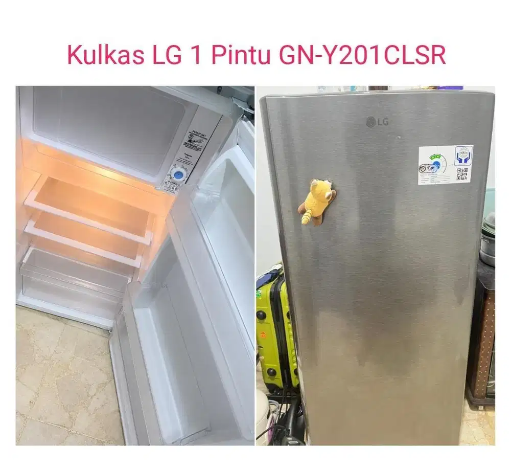 KULKAS LG, no minus, pemakaian 4 bulan