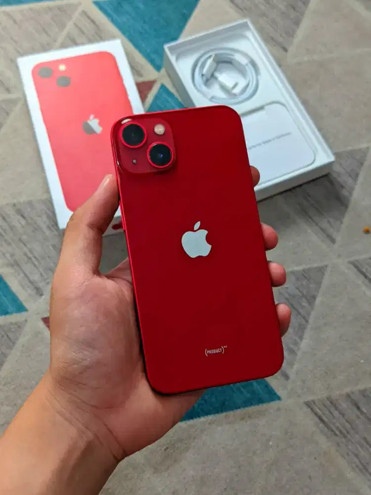 IPHONE 13 128GB RED ALL OPERATOR BISA ANTAR