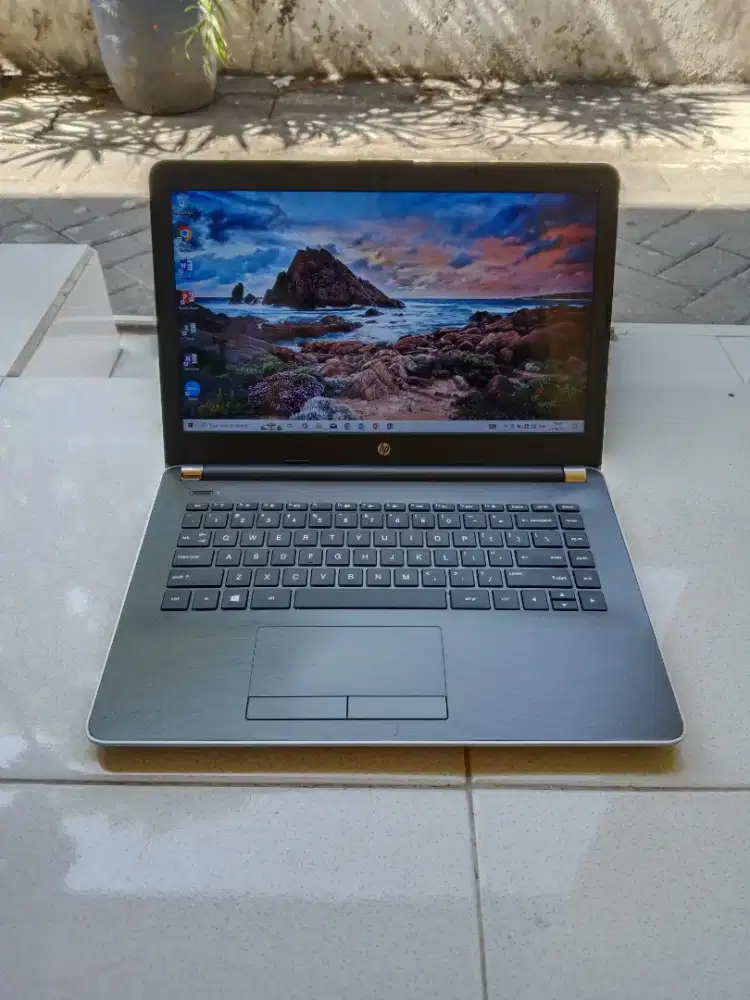 LAPTOP HP NORMAL BATERAI AWET