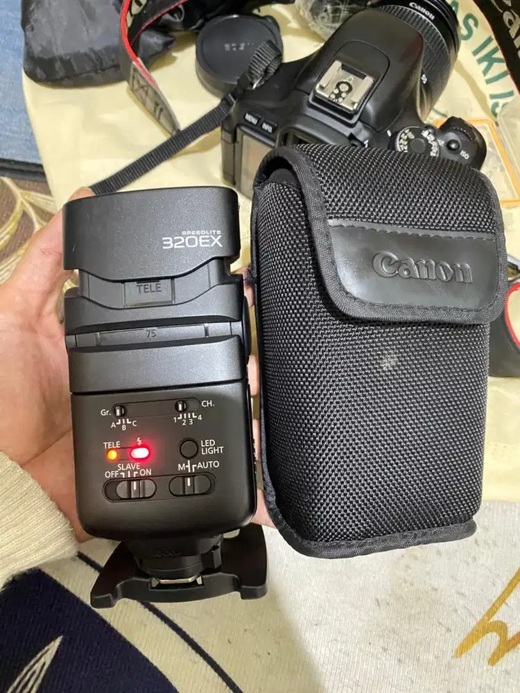 Flash extral speedlite 320ex forcanon