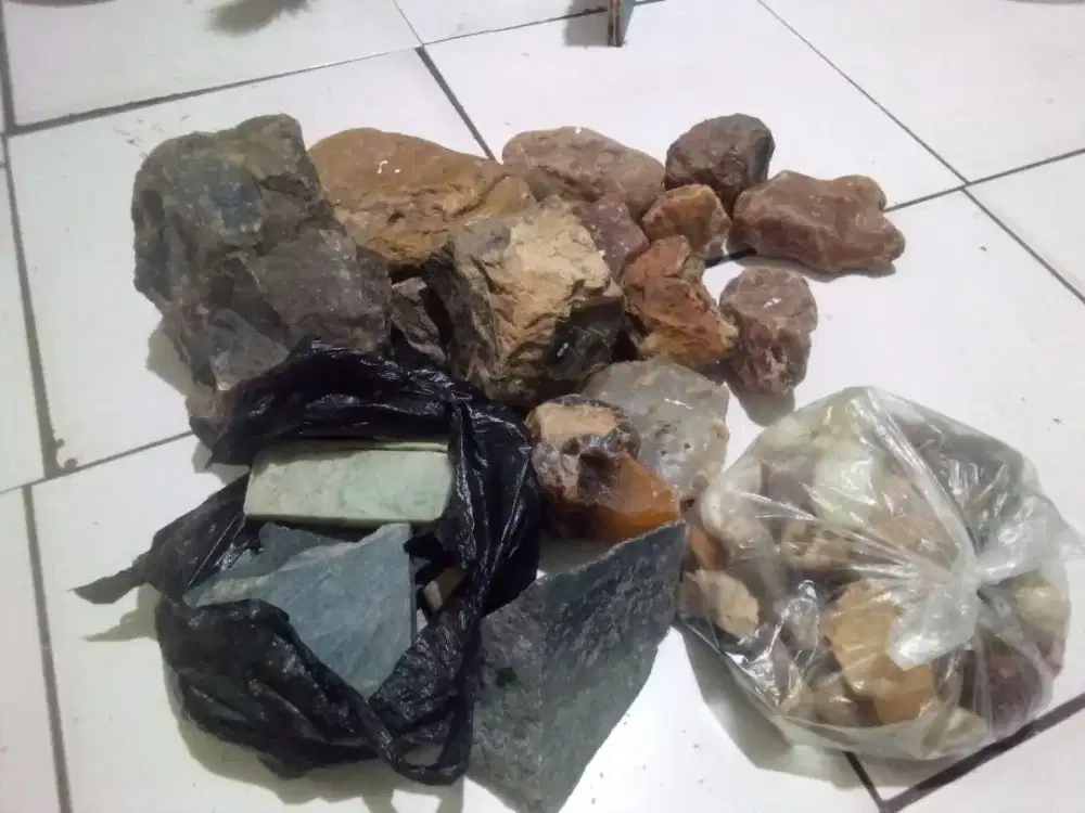Bahan batu akik bngun
