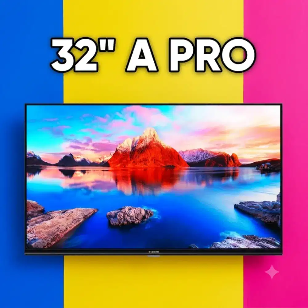 TV Xiaomi Android 32 inci A PRO terbaru - cuma buka kotak aja