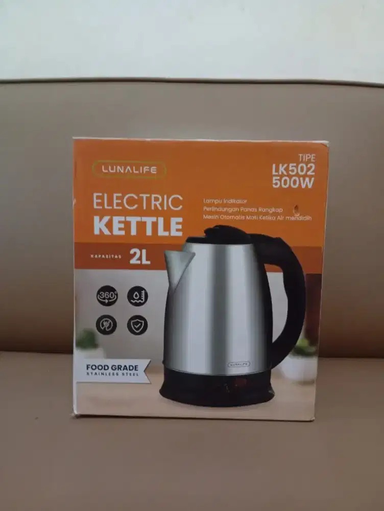 Pemanas Air Lunalife Electric Kettle