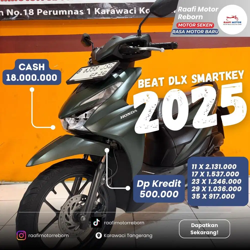 DP 500RB - BEAT DELUXE SMARTKEY 2025