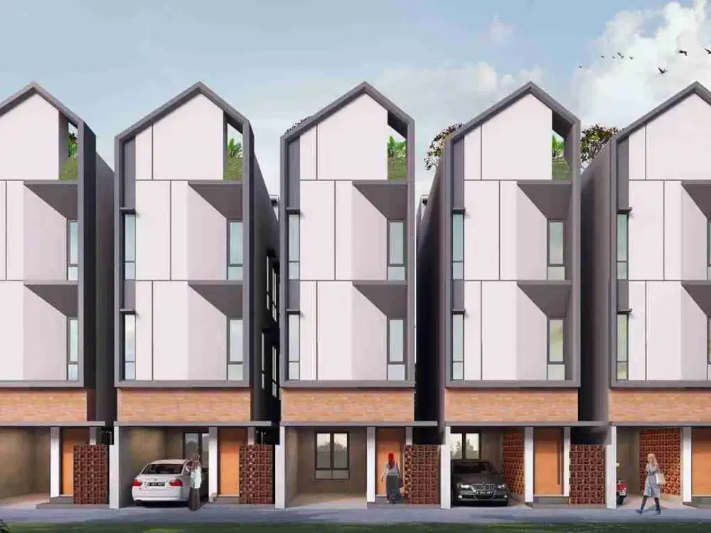 rumah full furnished dekat SMP SMA Al Azhar pondok labu