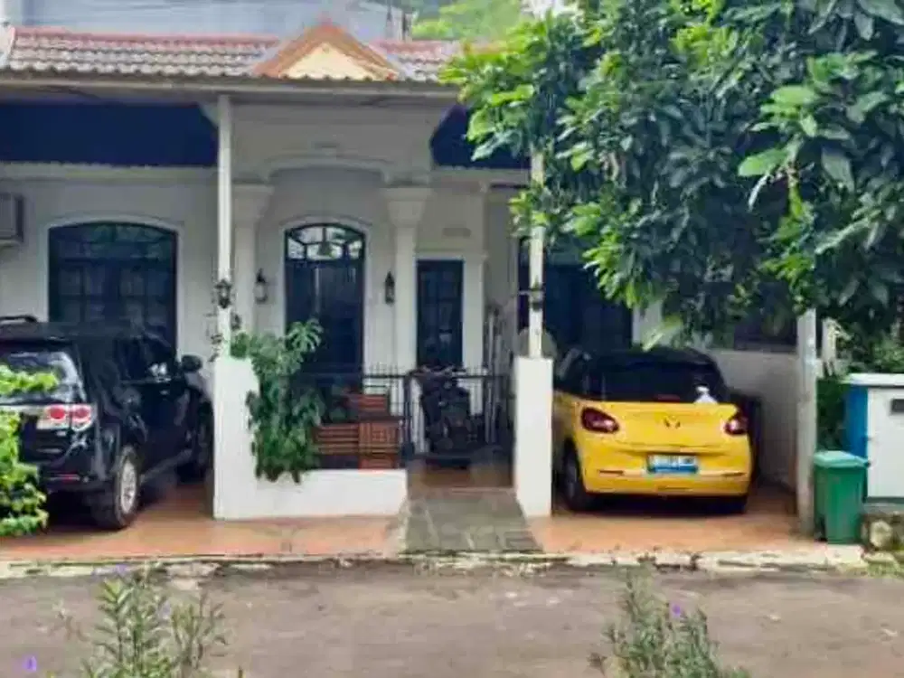 Rumah Siap Huni 2 Lantai Hadap Taman di BSD Kencana Loka