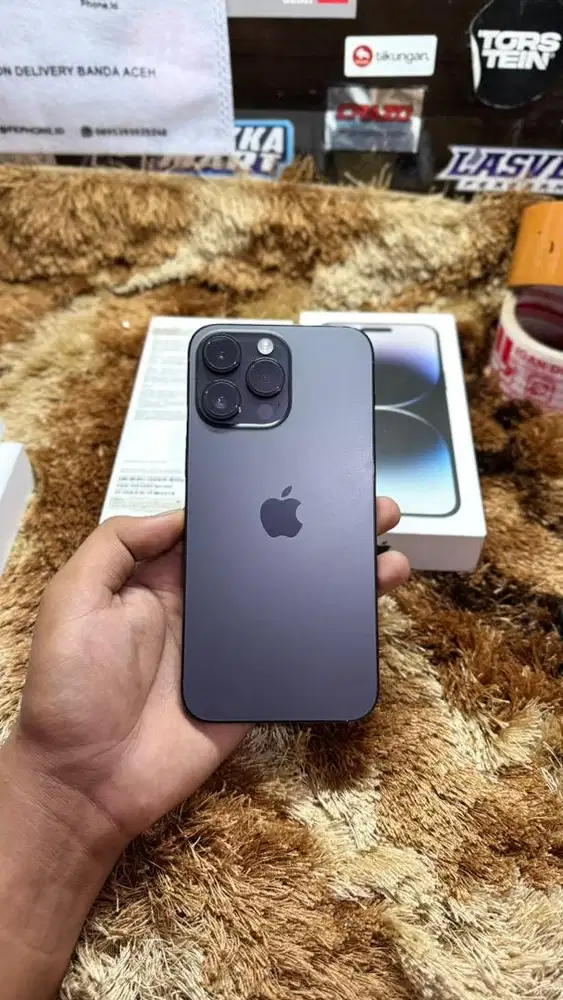 iPhone 14 Promax 128GB Jaringan Resmi Permanen Terdaftar Beacukai