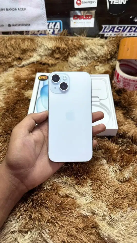 iPhone 15 128GB iBox Garansi On Panjang Bh 100%