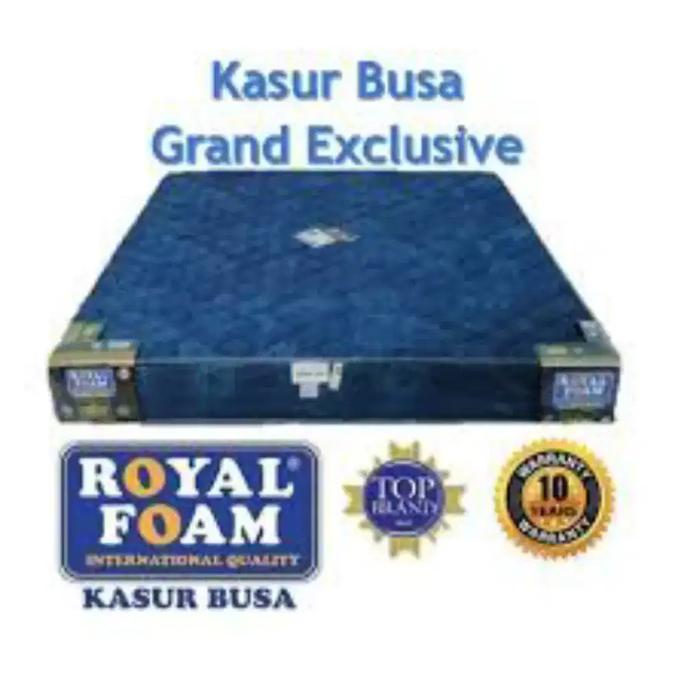 Di jual kasur royal foam 180x200 bekas kondisi 80%
