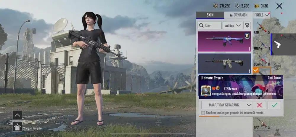 Jual akun pubg mobile