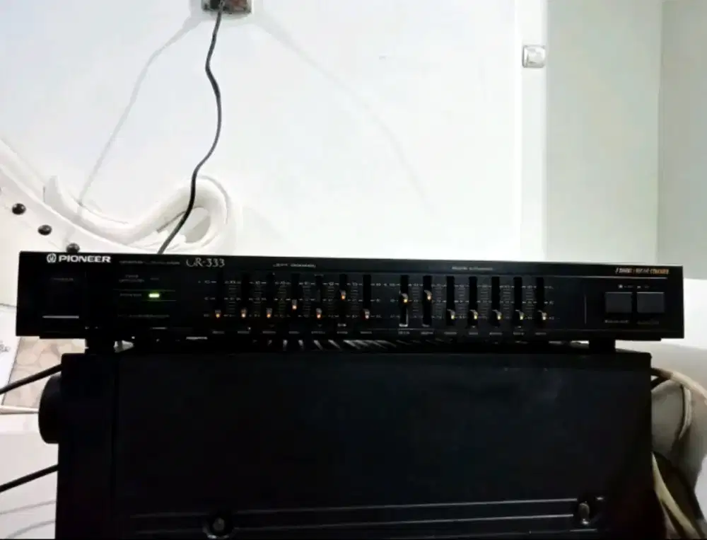 Equalizer Pioneer CR-333 Asli – Nyala Normal Semua Fungsi