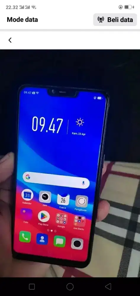 Hp Oppo A3s+Meizu+jam android jadiin hp 1 ram gaharr