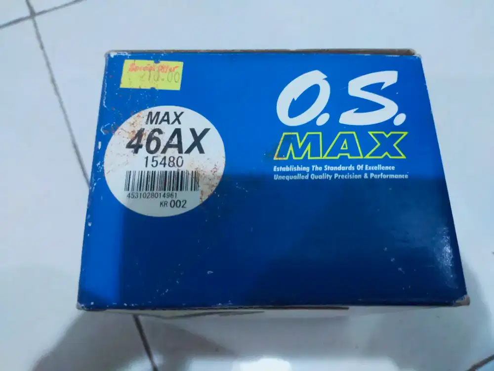 Dijual O.S. MAX 46AX Glow Engine untuk RC pesawat