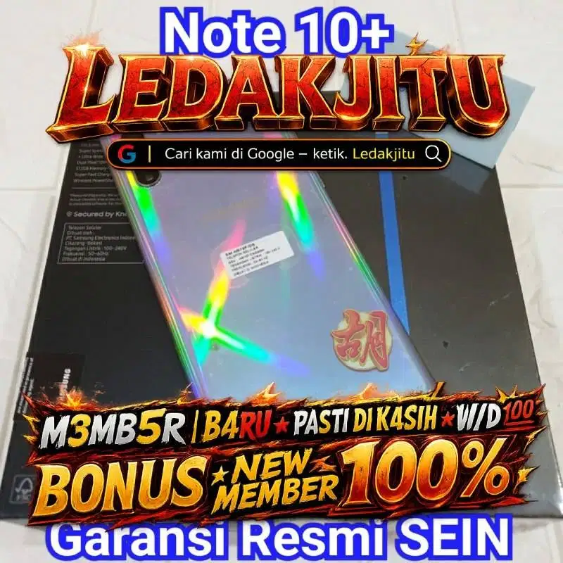 HP Samsung Note 10+ 10 Plus Resmi SEIN Dual Sim 2nd Second Original Fu
