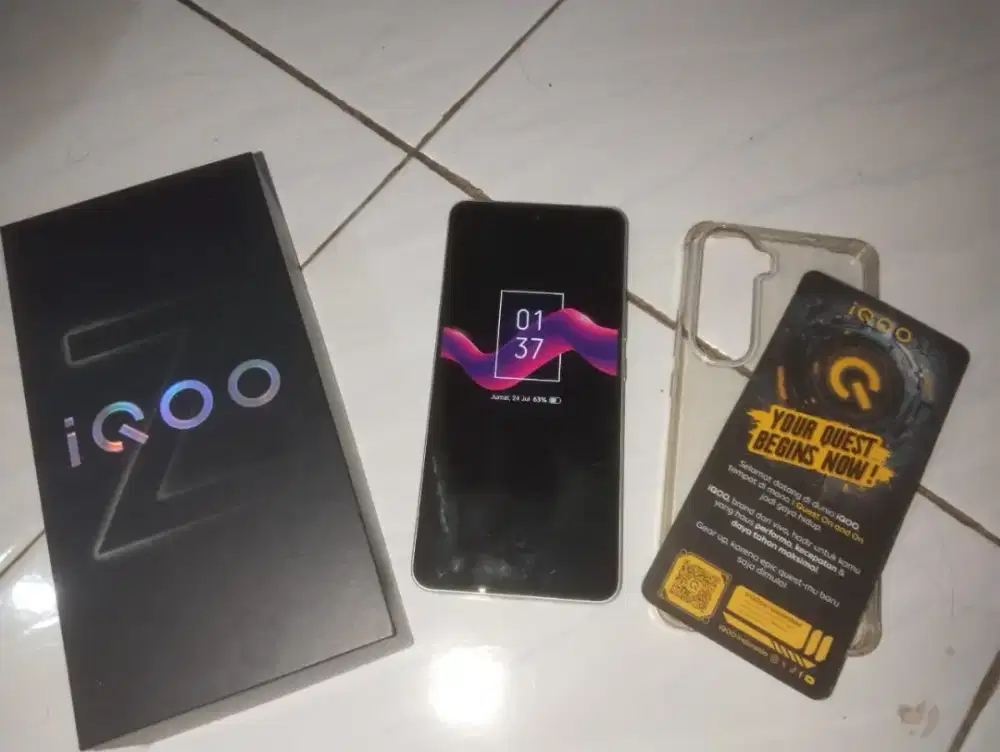 iQOO Z10 Lite 8/128GB Snapdragon 685 Fullset Original Mulus Garansi