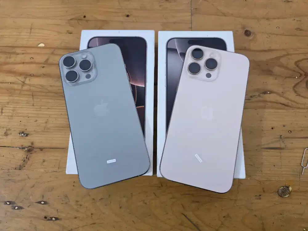 IPHONE 16 PROMAX 1TB IBOX BH 100% Cc 0 GARANSI ON MULUSS FULL ORIGINAL