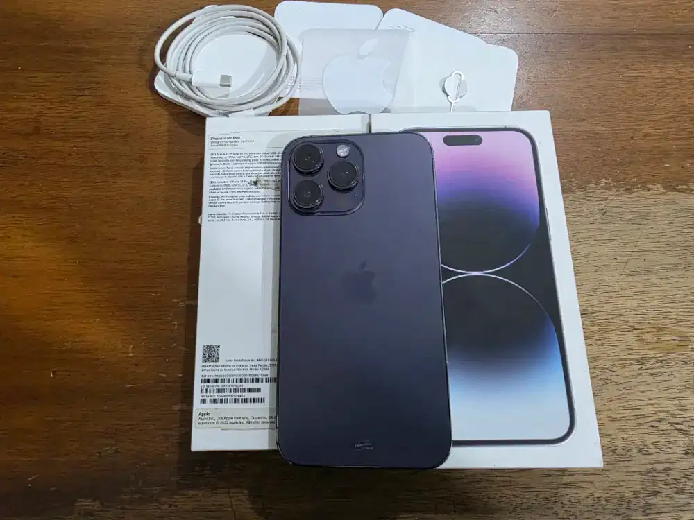 IPHONE 14 PROMAX 512GB RESMI IBOX FULSET ORIGINAL