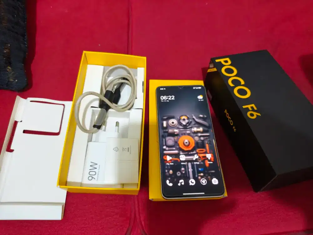 Poco f6 8/256 fulset grey